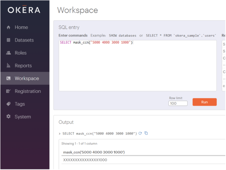 Okera-workspace