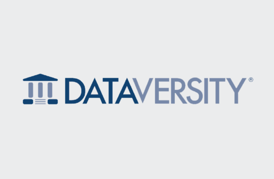 Dataversity logo with background and padding